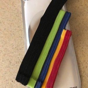 60 Pcs Reusable Fastening Cable Ties with Hook and Loop, Multi-Purpose